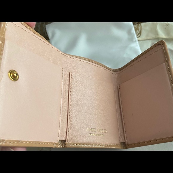 Jimmy Choo Nemo Metallic Mix Wallet - Picture 11 of 16